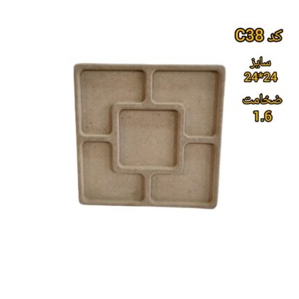 قالب طلقی شفاف کد C38