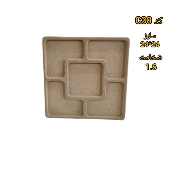 قالب طلقی شفاف کد C38